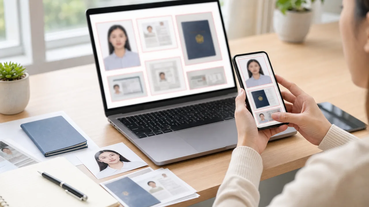 Errores comunes de subida con la foto y la imagen de pasaporte Japan eVISA