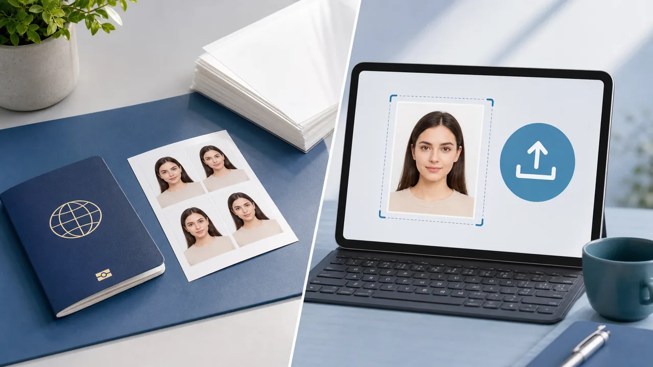 Foto de visado Schengen vs. Foto de pasaporte