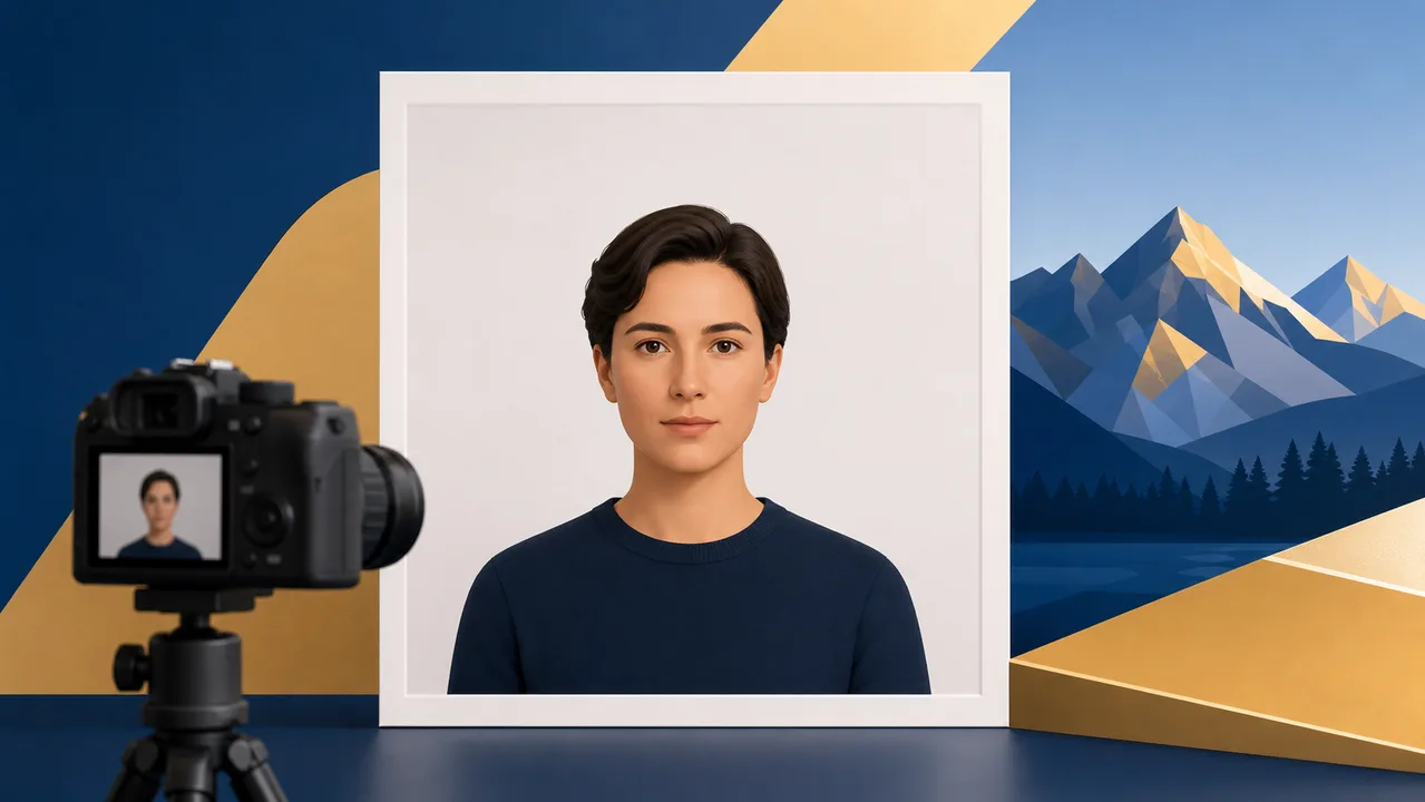 Illustration of preparing a Liechtenstein visa application from Japan