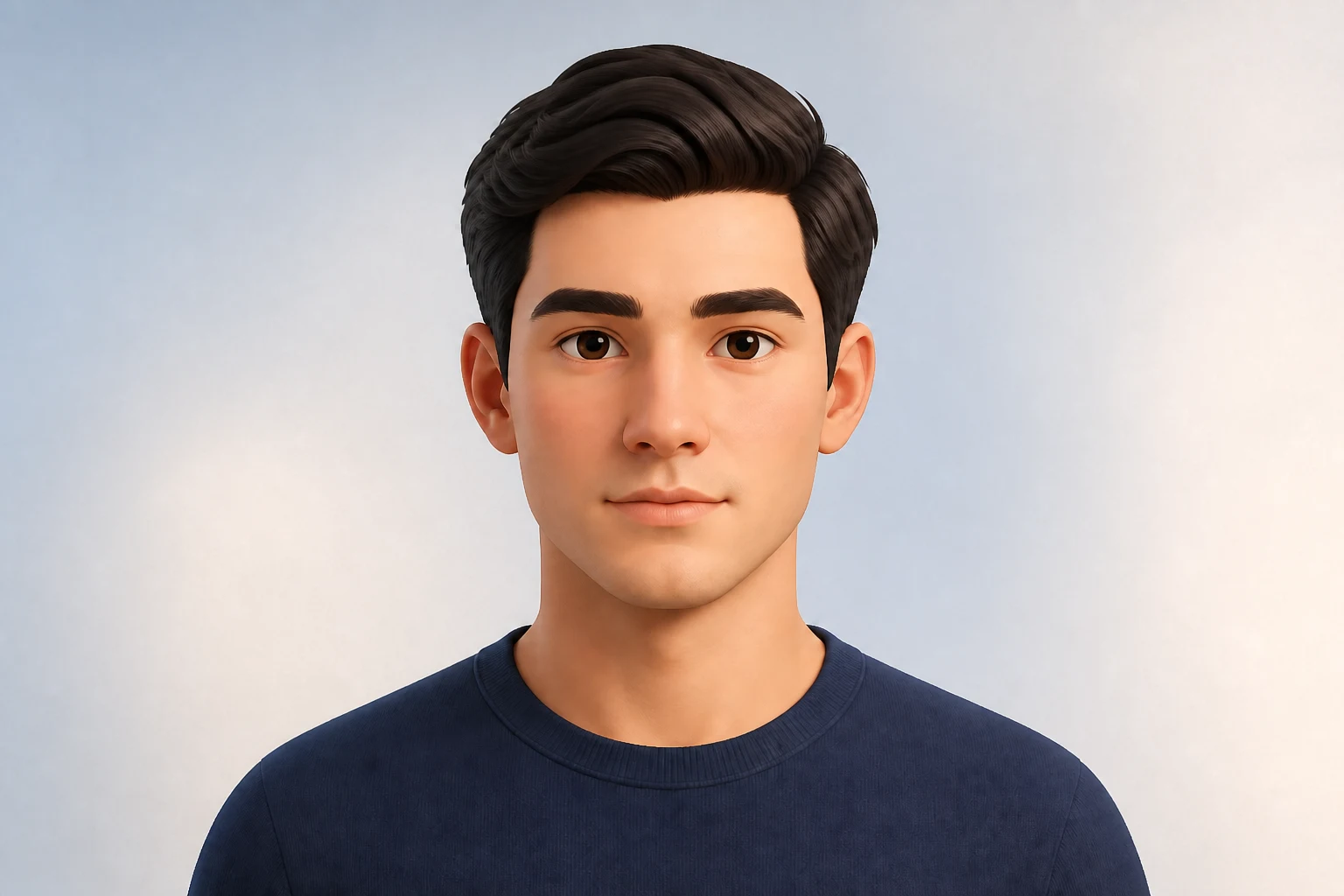 Illustration of a photo with an uneven background